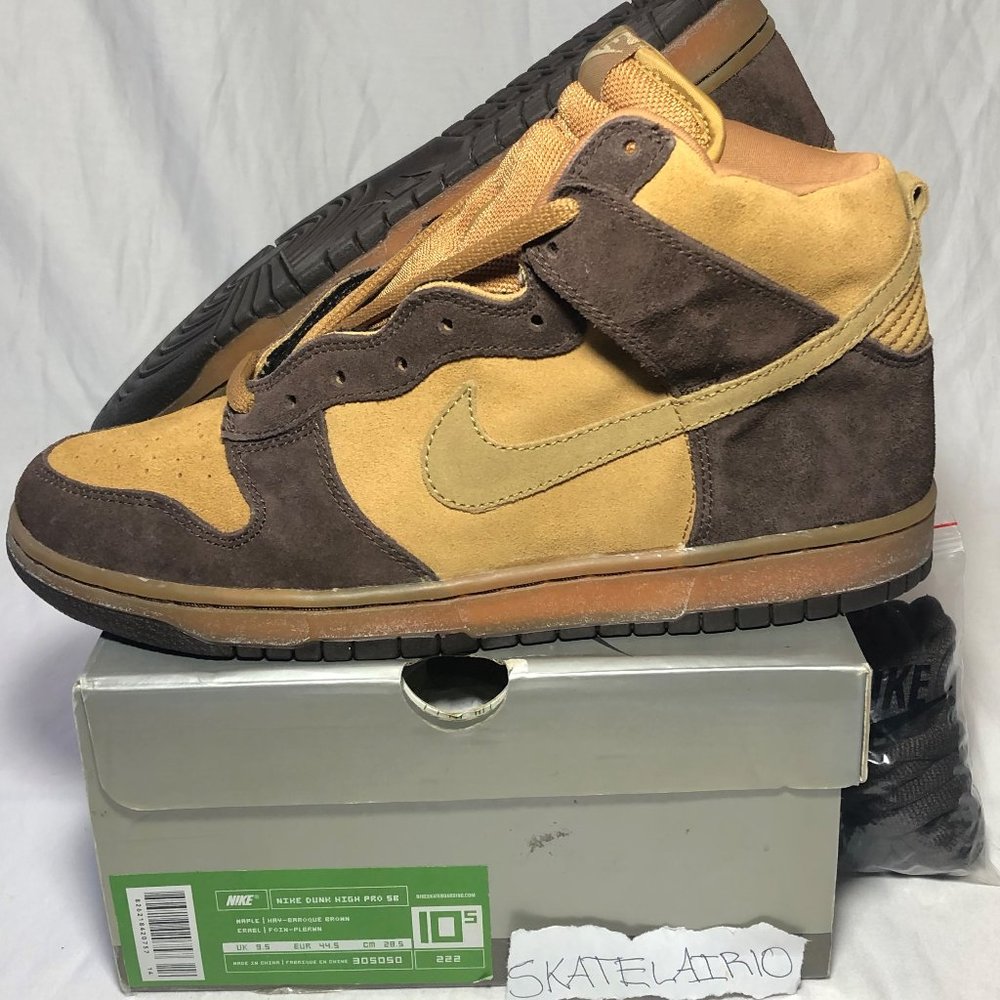 DS Nike Sb "Brown Pack" Dunk High